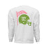 Varsity Helmet Sweatshirt- Delta Zeta