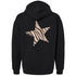 Zebra Star Hooded Sweatshirt - Alpha Phi